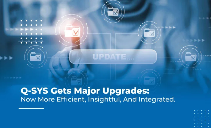 Q-sys Gets Major Upgrades: Now More Efficient, Insightful, And Integrated