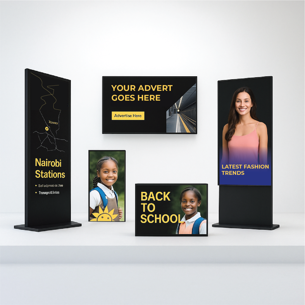 .How a Digital signage works.